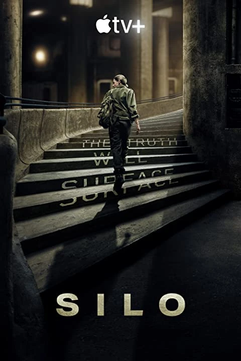 Silo sci-fi television series poster streaming on demand